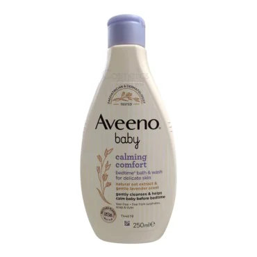 Aveeno Baby Calming Comfort Bedtime Bath & Wash 250ml