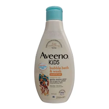 Aveeno Kids Bubble Bath & Wash 250ml