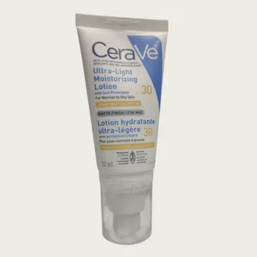 Cerave Ultra Light Moisturizing Lotion for Normal to Oily Skin 52ml