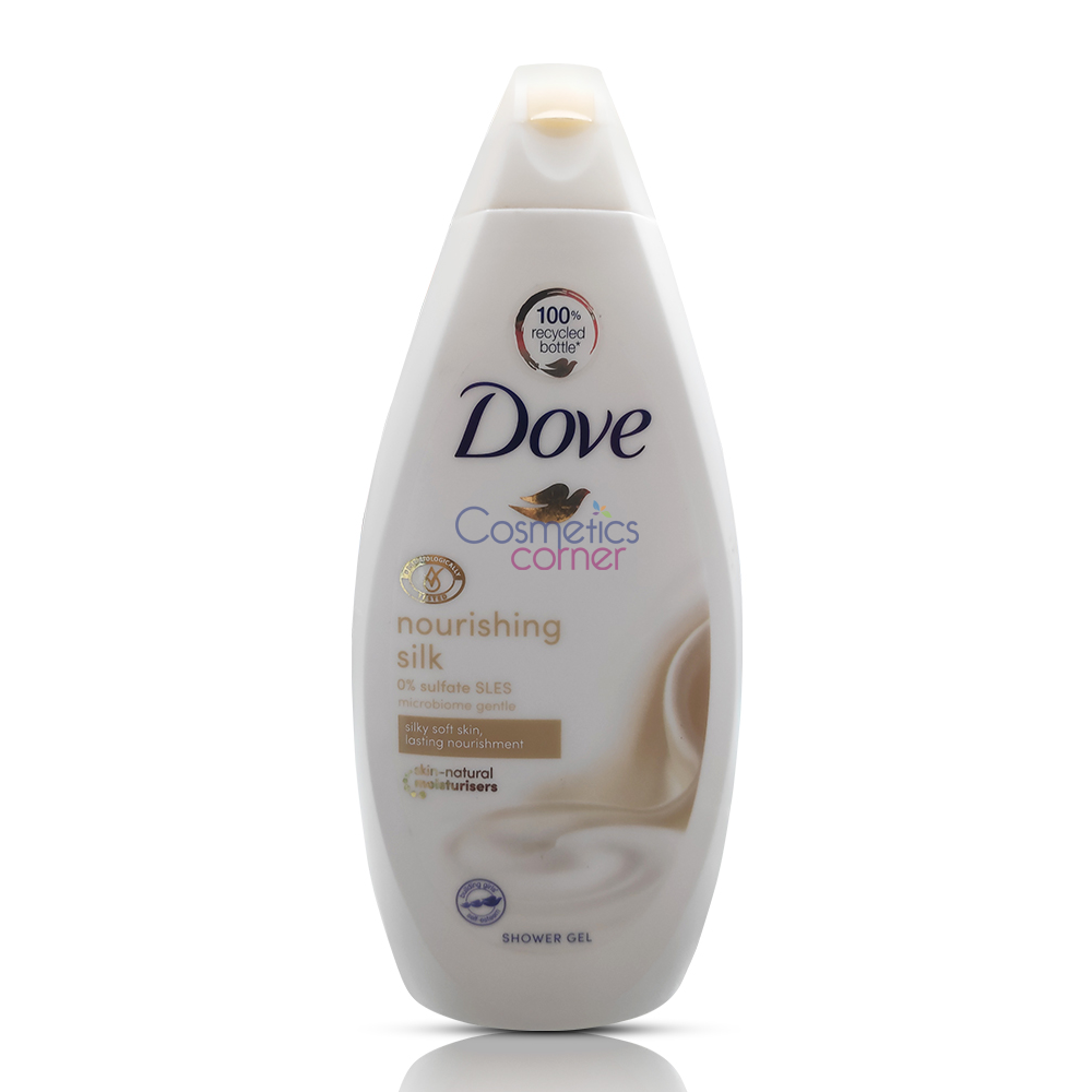 Dove Nourishing Silk Shower Gel 500ml