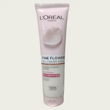 Loreal Fine Flowers Gel Cream Wash For Day & Sensitive Skin 150ml
