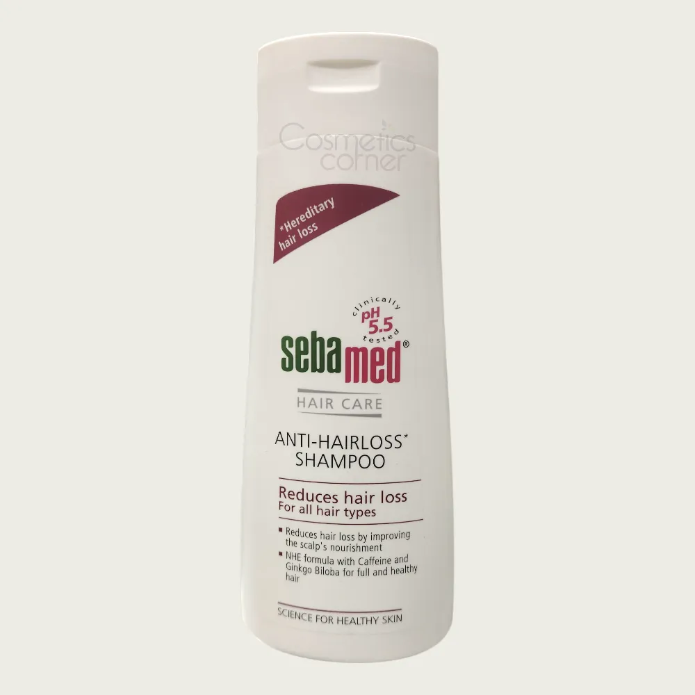 Sebamed Anti-Hairloss Shampoo 200ml – pH 5.5 Formula for Stronger Roots & Reduced Hair Fall Sebamed Anti-Hairloss Shampoo 200ml – pH 5.5 Formula for Stronger Roots & Reduced Hair Fall