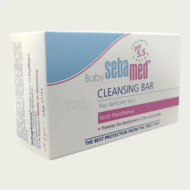 Sebamed Baby Cleansing Bar 100g – Gentle Soap-Free Cleanser for Soft, Healthy Baby Skin (pH 5.5)