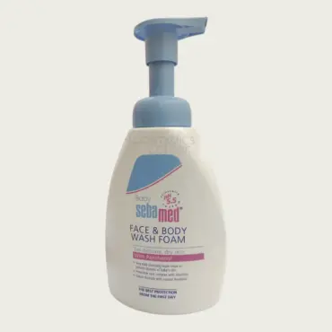 Sebamed Baby Face & Body Wash Foam 400ml – Gentle Soap-Free Cleanser for Soft & Healthy Baby Skin