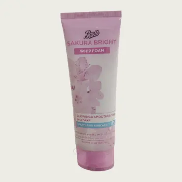 Boots Sakura Bright Whip Foam 100g