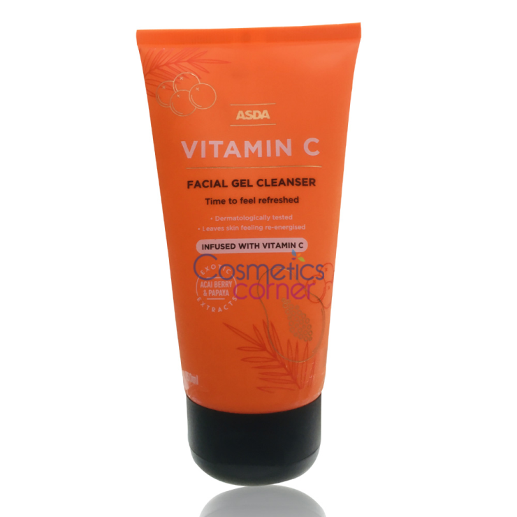 Asda Vitamin C Facial Gel Cleanser 150ml