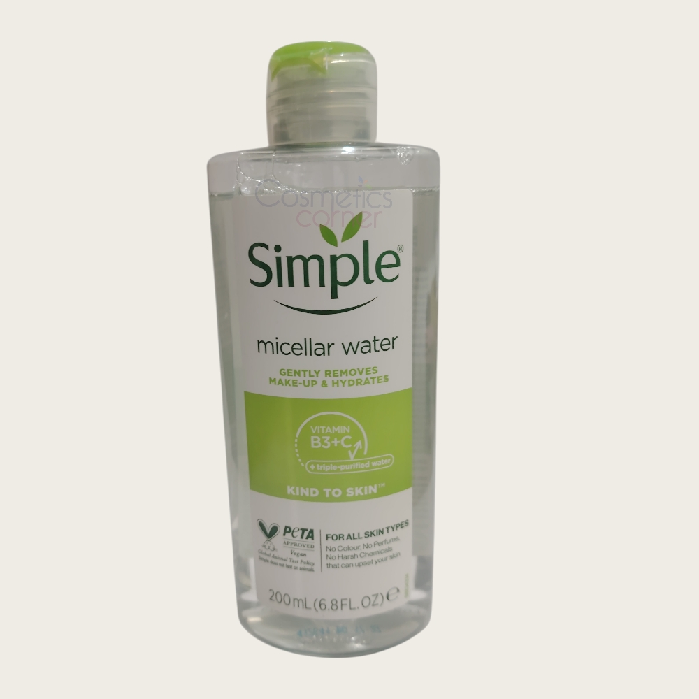 Simple Micellar Cleansing Water 200ml Simple Micellar Cleansing Water 200ml