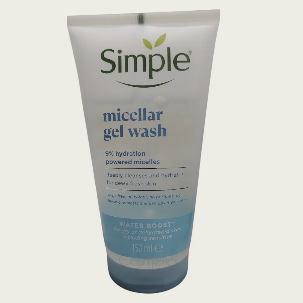 Simple Water Boost Micellar Gel Wash 150ml Simple Water Boost Micellar Gel Wash 150ml