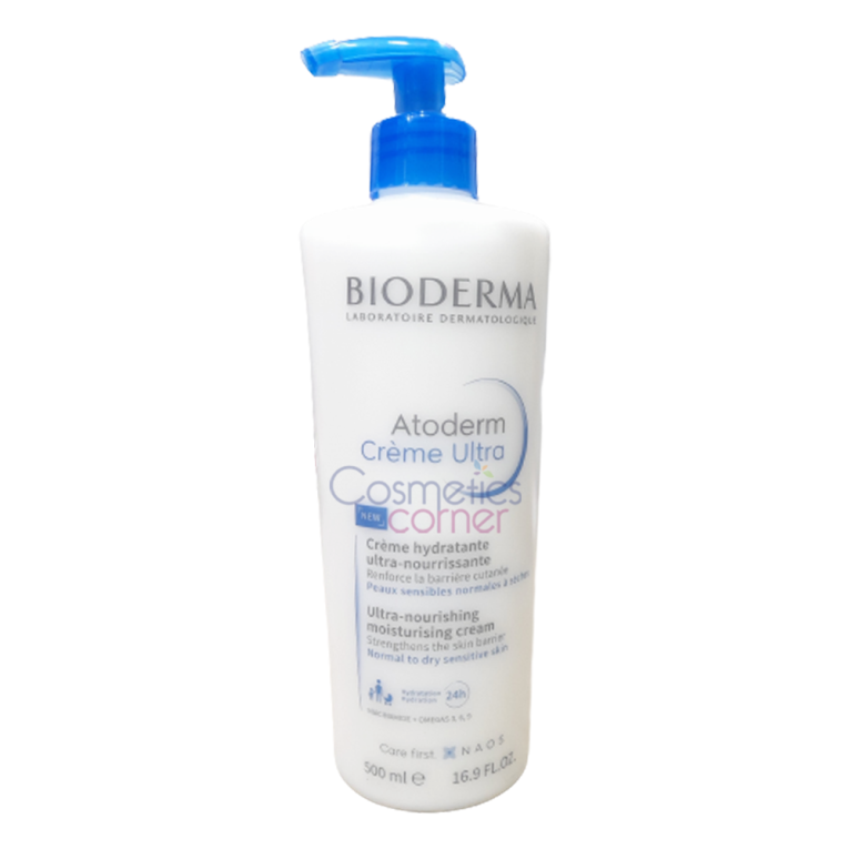 Bioderma Atoderm Ultra-Nourishing Moisturising Cream 500ml