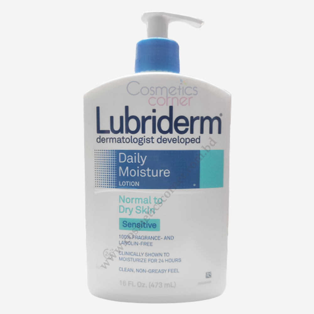 Lubriderm Daily Moisture Lotion Normal to Dry Skin 473ml