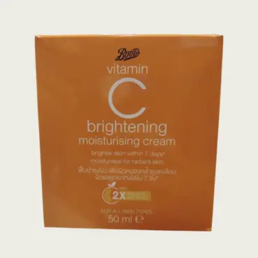 Boots Vitamin C Brightening Moisturising Cream 50ml