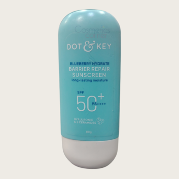Dot & Key Blueberry Hydrate Barrier Repair Sunscreen SPF50+ PA++++ 80g – Deep Hydration & Daily UV Protection