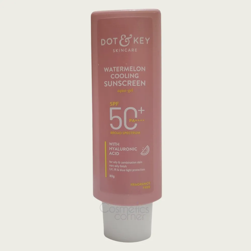 Dot & Key Watermelon Cooling Sunscreen SPF 50+ With Hyaluronic Acid 80g Dot & Key Watermelon Cooling Sunscreen SPF 50+ With Hyaluronic Acid 80g