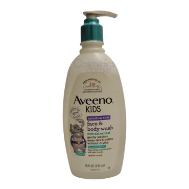Aveeno Kids Face & Body Wash 532ml