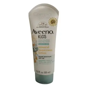Aveeno Kids Continuous Protection Mineral Sunscreen Lotion 88ml