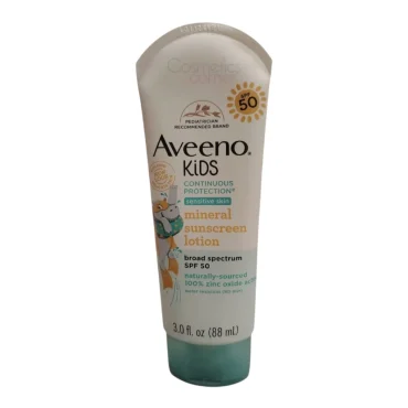 Aveeno Kids Continuous Protection Mineral Sunscreen Lotion 88ml