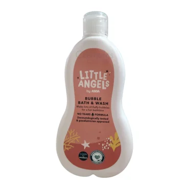 Asda Little Angels Baby Bubble Bath & Wash 500ml