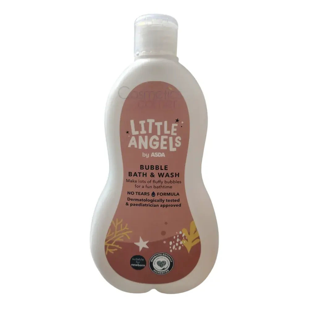 Asda Little Angels Bubble Bath & Wash 500ml Asda Little Angels Baby Bubble Bath & Wash 500ml