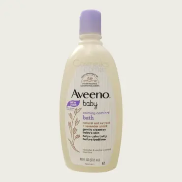 Aveeno Baby Calming Comfort Bath 532ml – Gentle Soothing Bath Wash for Soft & Relaxed Baby Skin