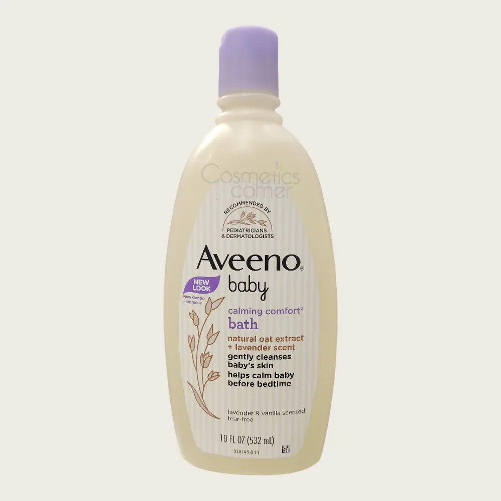 Aveeno Baby Calming Comfort Bath 532ml – Gentle Soothing Bath Wash for Soft & Relaxed Baby Skin Aveeno Baby Calming Comfort Bath 532ml – Gentle Soothing Bath Wash for Soft & Relaxed Baby Skin