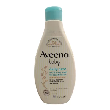 Aveeno Baby Daily Care Hair & Body Wash for Sensitive Skin 250ml