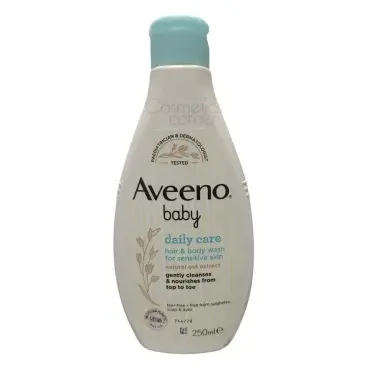 Aveeno Baby Daily Care Hair & Body Wash for Sensitive Skin 250ml
