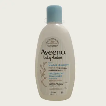 Aveeno Baby Daily Moisture Wash & Shampoo 236ml