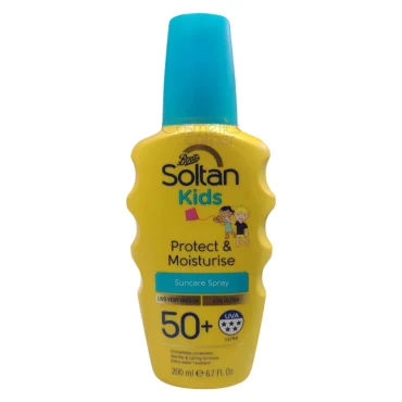 Boots Kids Protect & Moisturise Suncare Spray Spf50+ 200ml