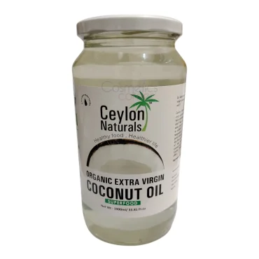 Ceylon Naturals Organic Extra Virgin Coconut Oil 1000ml