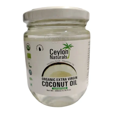 Ceylon Naturals Organic Extra Virgin Coconut Oil 200ml