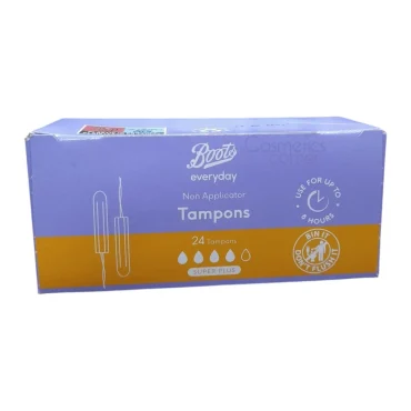 Boots Everyday Non Applicator Tampons Regular x24