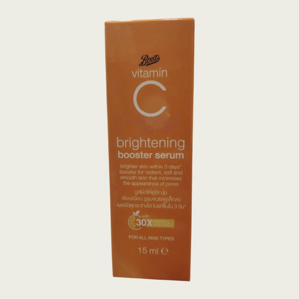 Boots Vitamin C Brightening Booster Serum 15ml Boots Vitamin C Brightening Booster Serum 15ml