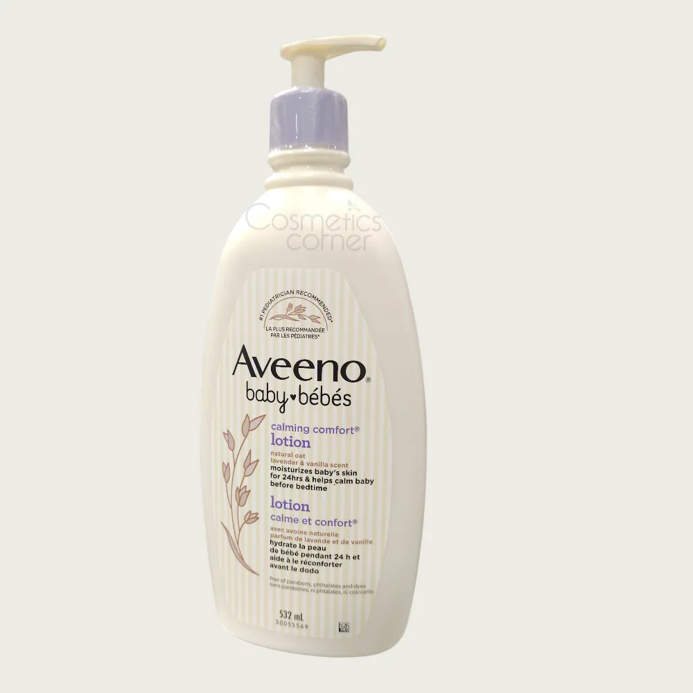 Aveeno Baby Calming Comfort Lotion 532ml – Soothing Moisturizing Care for Soft & Relaxed Baby Skin Aveeno Baby Calming Comfort Lotion 532ml – Soothing Moisturizing Care for Soft & Relaxed Baby Skin