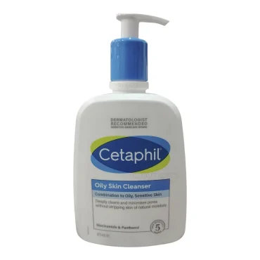 Cetaphil Oily Skin Cleanser Combination to Oily, Sensitive Skin 473ml