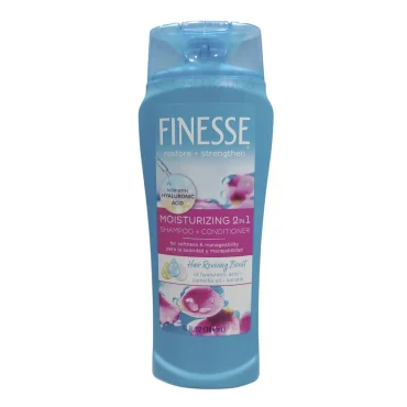 Finesse Restore + Strengthen Moisturizing 2in1 Shampoo + Conditioner 384ml