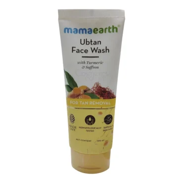 Mamaearth Ubtan Face Wash with Turmeric & Saffron 100ml