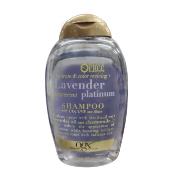 Ogx Lavender Platinum Shampoo 385ml