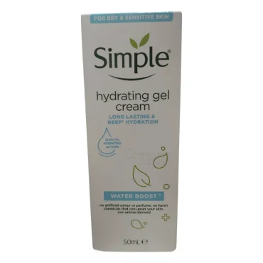 Simple Water Boost Hydrating Gel Cream 50ml