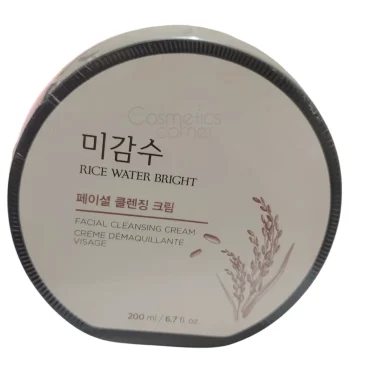 The Face Shop Rice Water Bright Facial Cleansing Cream 200ml