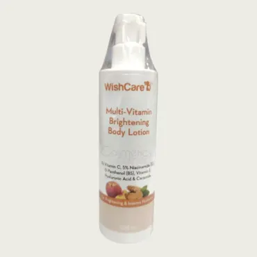 WishCare Multi-Vitamin Brightening Body Lotion 200ml – Hydrating & Skin Brightening Body Moisturizer
