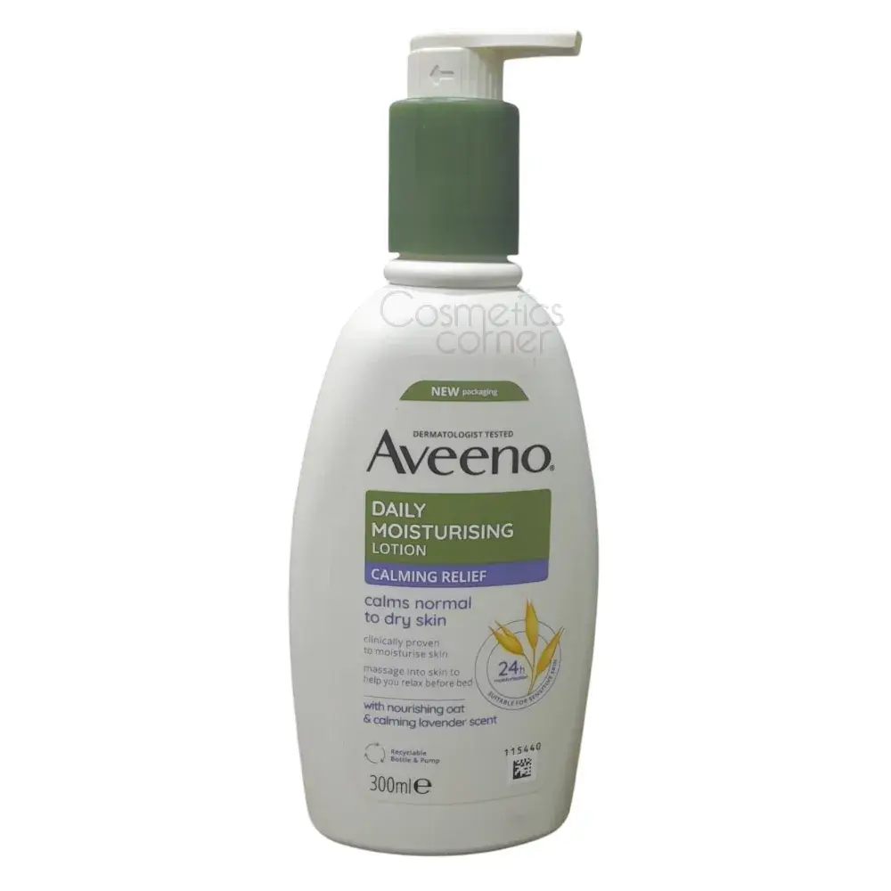 Aveeno Calming Relief Daily Moisturising Lotion 300ml Aveeno Calming Relief Daily Moisturising Lotion 300ml