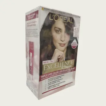 Loreal Excellence Creme Hair Color 4.15 Frosted Brown