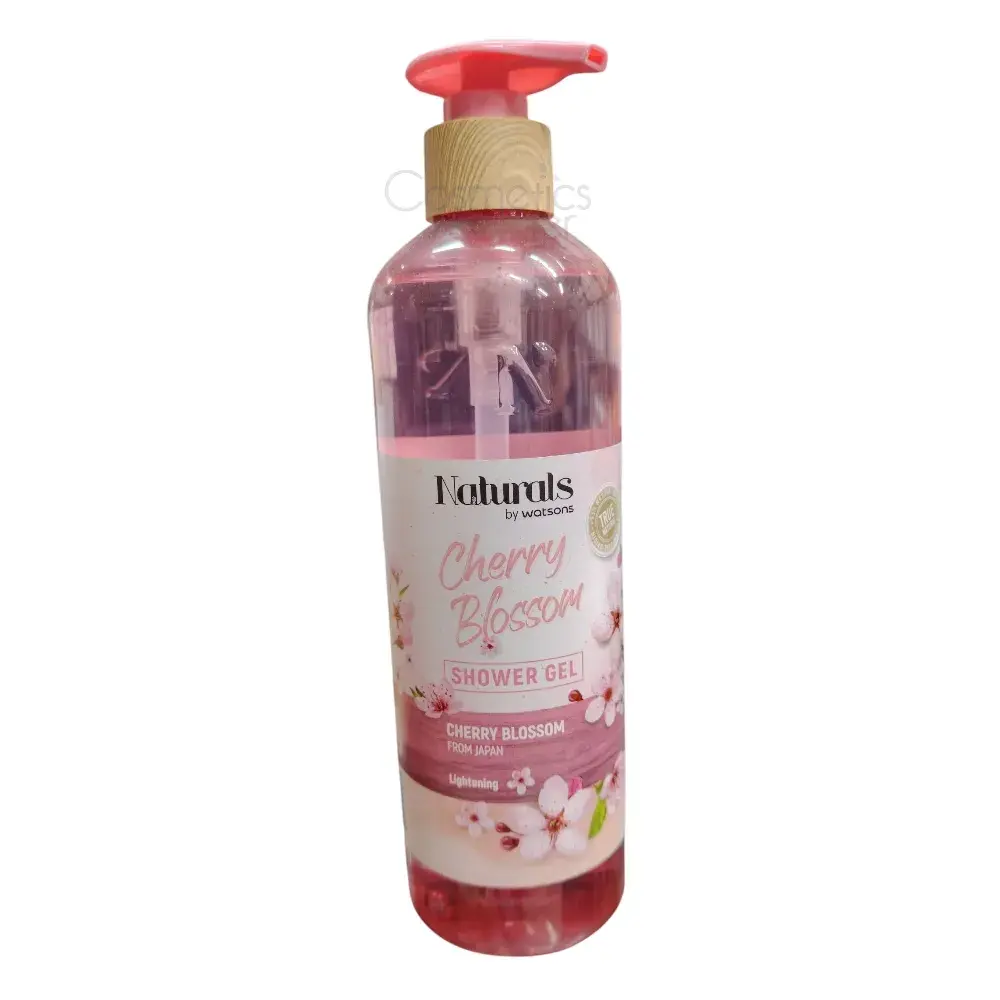 Naturals by Watsons Cherry Blossom Shower Gel 490ml Naturals by Watsons Cherry Blossom Shower Gel 490ml