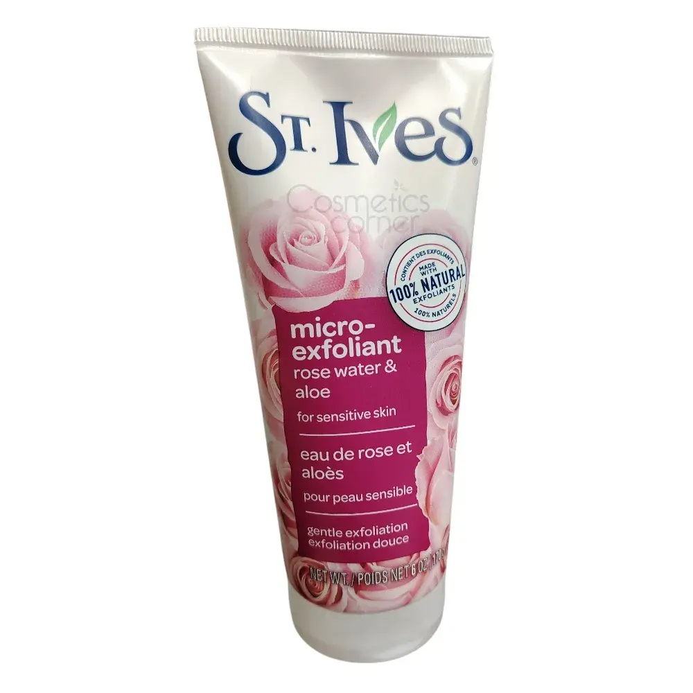 St.Ives Micro-Exfoliant Rose Water & Aloe 170g St.Ives Micro-Exfoliant Rose Water & Aloe 170g