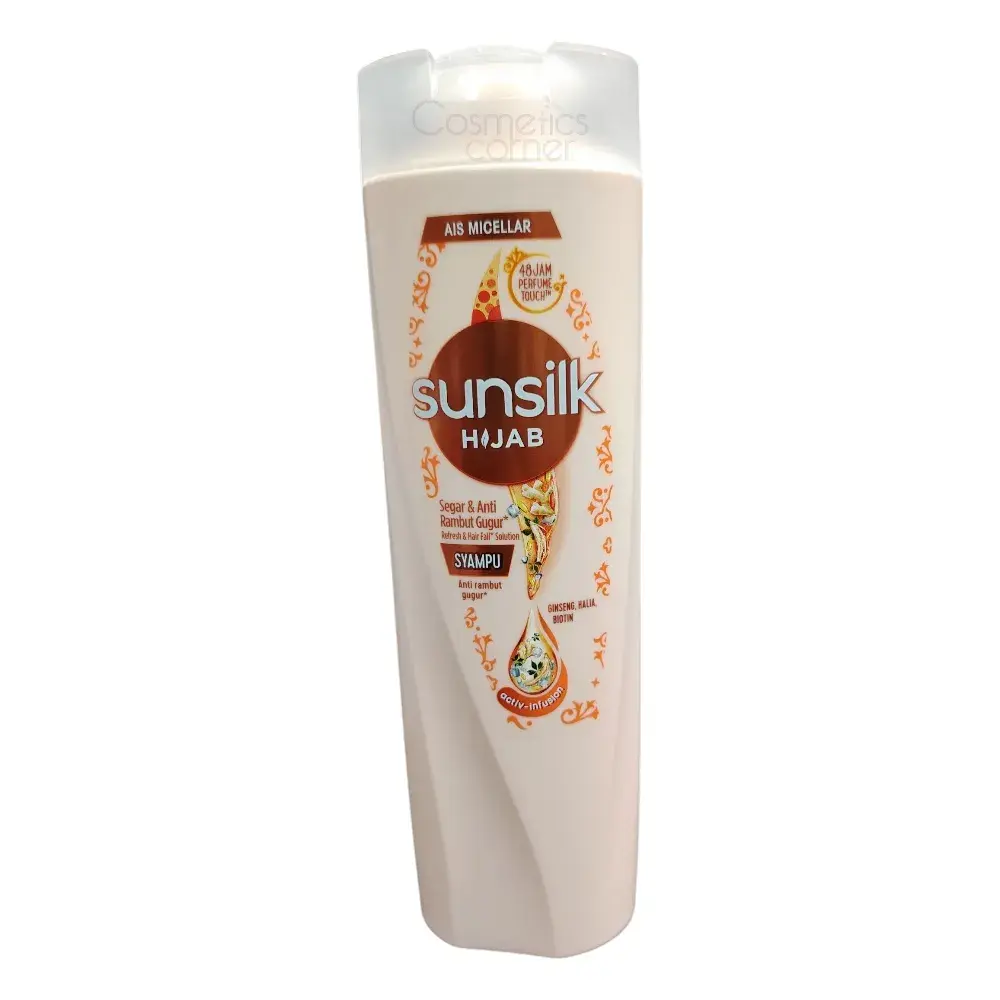 Sunsilk Segar & Anti Rembut Gugur Refresh & Hair Fall Solution Shampoo 300ml Sunsilk Segar & Anti Rembut Gugur Refresh & Hair Fall Solution Shampoo 300ml