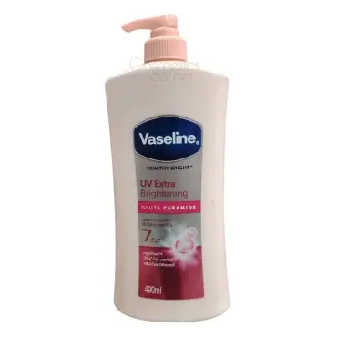 Vaseline UV Extra Brightening Gluta Ceramide Body Lotion 490ml