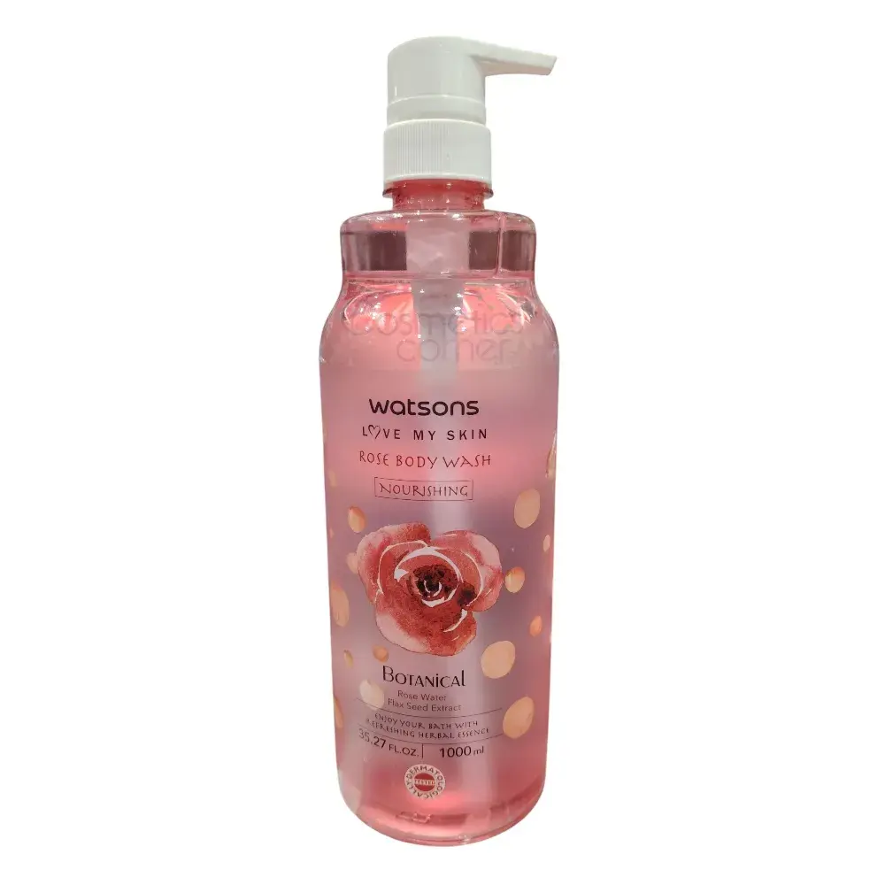 Watsons Botanical Nourishing Rose Body Wash 1000ml Watsons Botanical Nourishing Rose Body Wash 1000ml