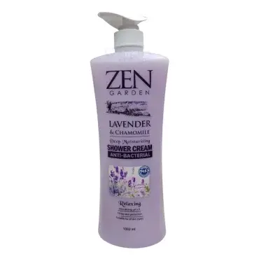 Zen Deep Moisturising Shower Cream Lavender & Chamomile 1000ml