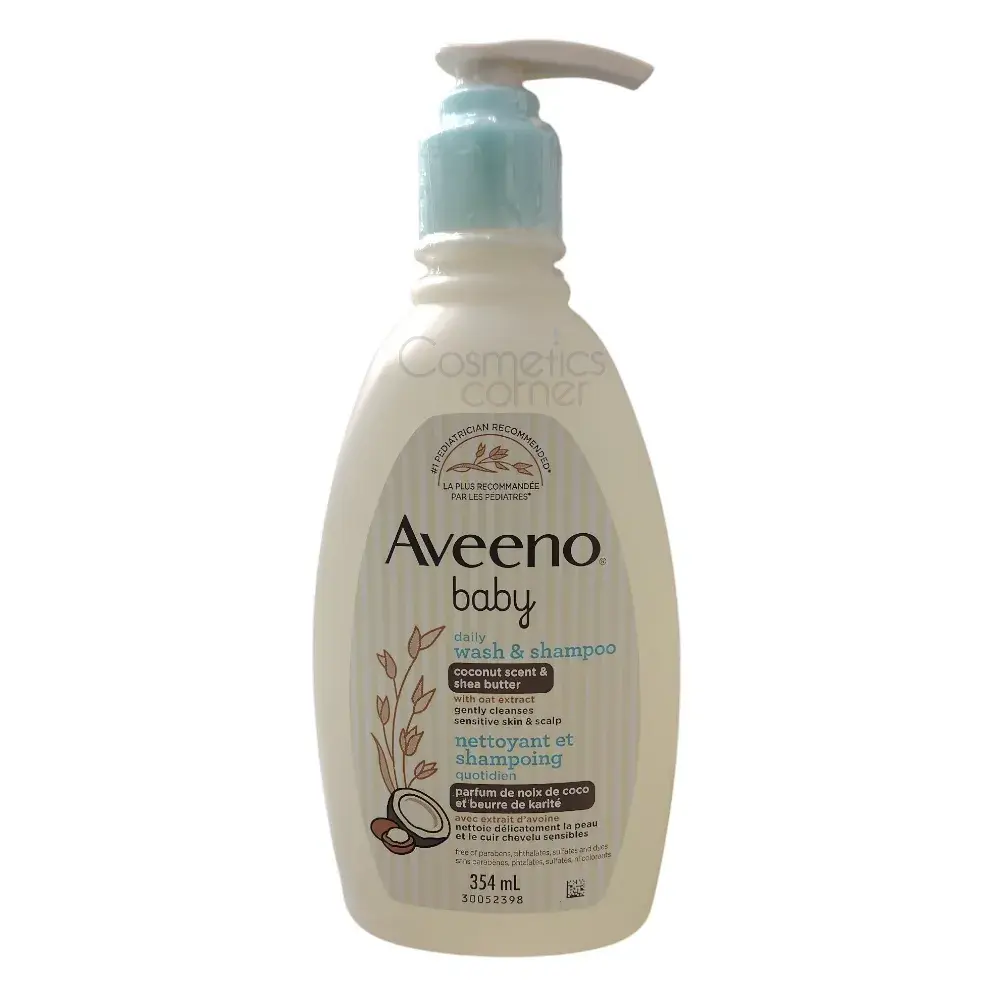 Aveeno Baby Daily Moisture Wash & Shampoo 354ml Aveeno Baby Daily Moisture Wash & Shampoo 354ml