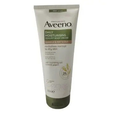 Aveeno Daily Moisturising Yogurt Body Lotion with Vanilla & Oat Scent 200ml